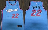 Heat 22 Jimmy Butler Blue 2019-20 Nike City Edition Swingman Jersey,baseball caps,new era cap wholesale,wholesale hats